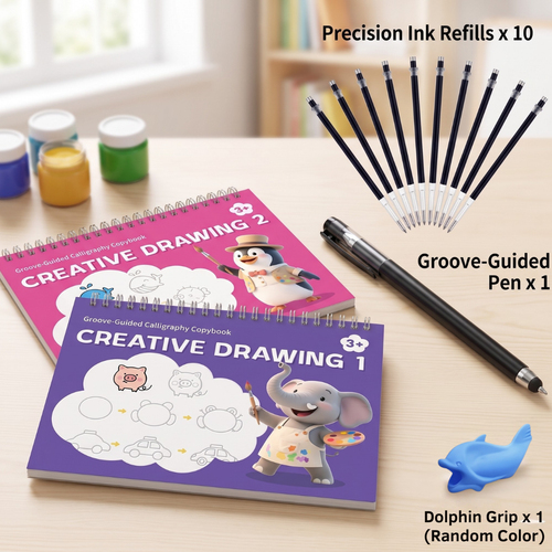 ScribbleWire Drawing Practice Books