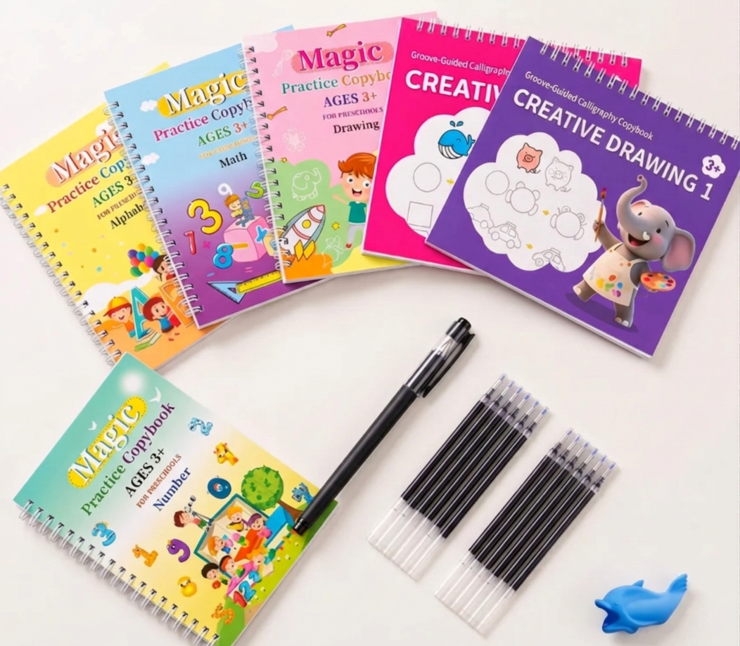 ScribbleWire Drawing Practice Books